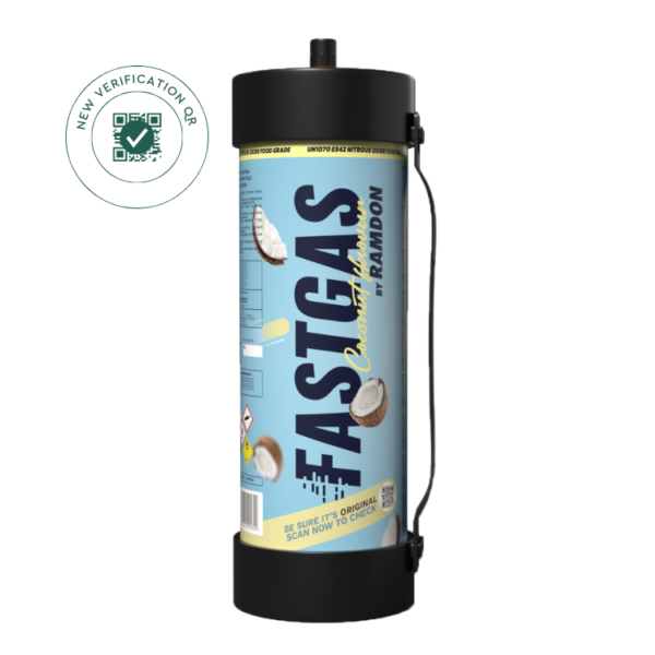 FastGas Coconut Nitrous Oxide Cylinder